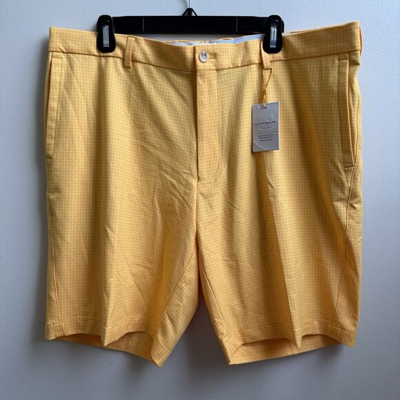 NWT Peter Millar Men's Crown Sports All Over Print Performance Shorts Size 38 - Picture 1 of 5